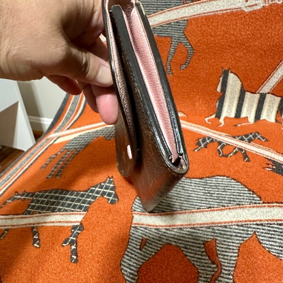 LOUIS VUITTON❤️🌟SN4139 MONOGRAM SNAP CLOSURE LONG WALLET⭐️ - Picture 6 of 8